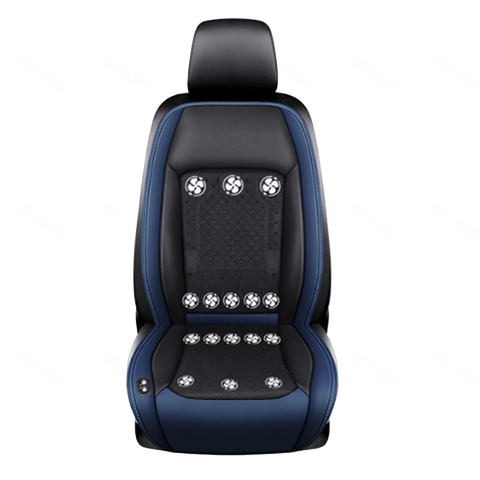 LRF-yxkj Cooling Car Seat Cover 12V-24V 3 Cooling Air Speeds Ventilated Seat Cover for Cars,Suv,Sedans and Pick-Up Trucks,Blue-12V16Fan
