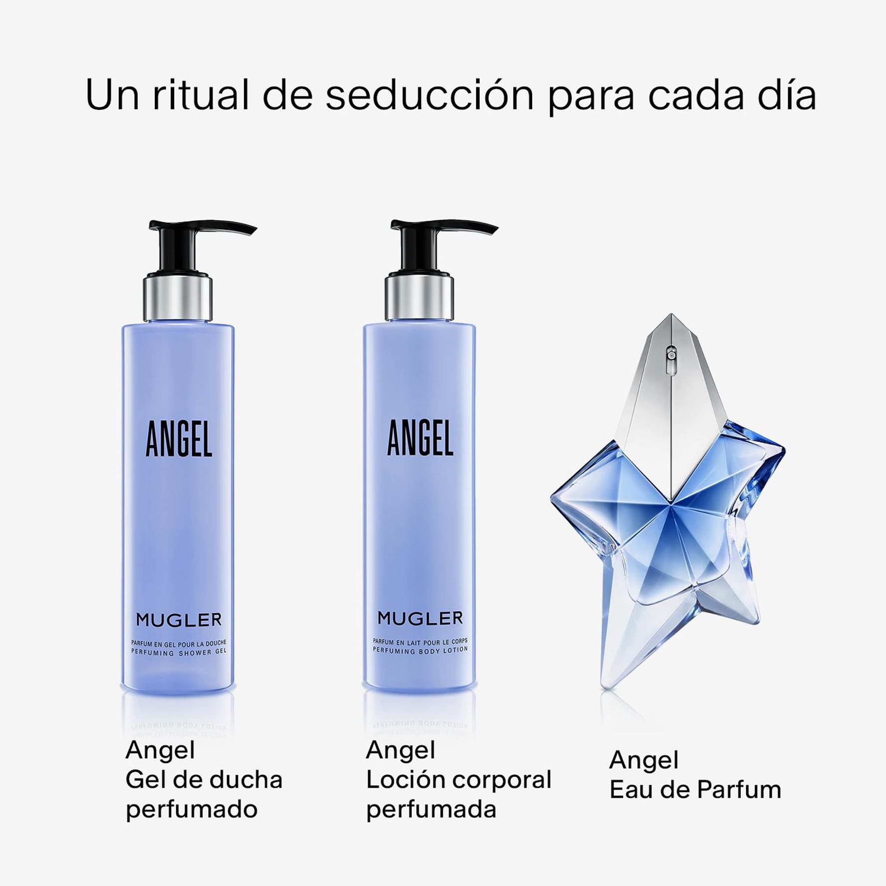 MUGLER Angel, Loción corporal perfumada, Perfume para Mujer, Aroma Gourmand con Notas de Ámbar, Fragancia extraordinaria, 200 ml