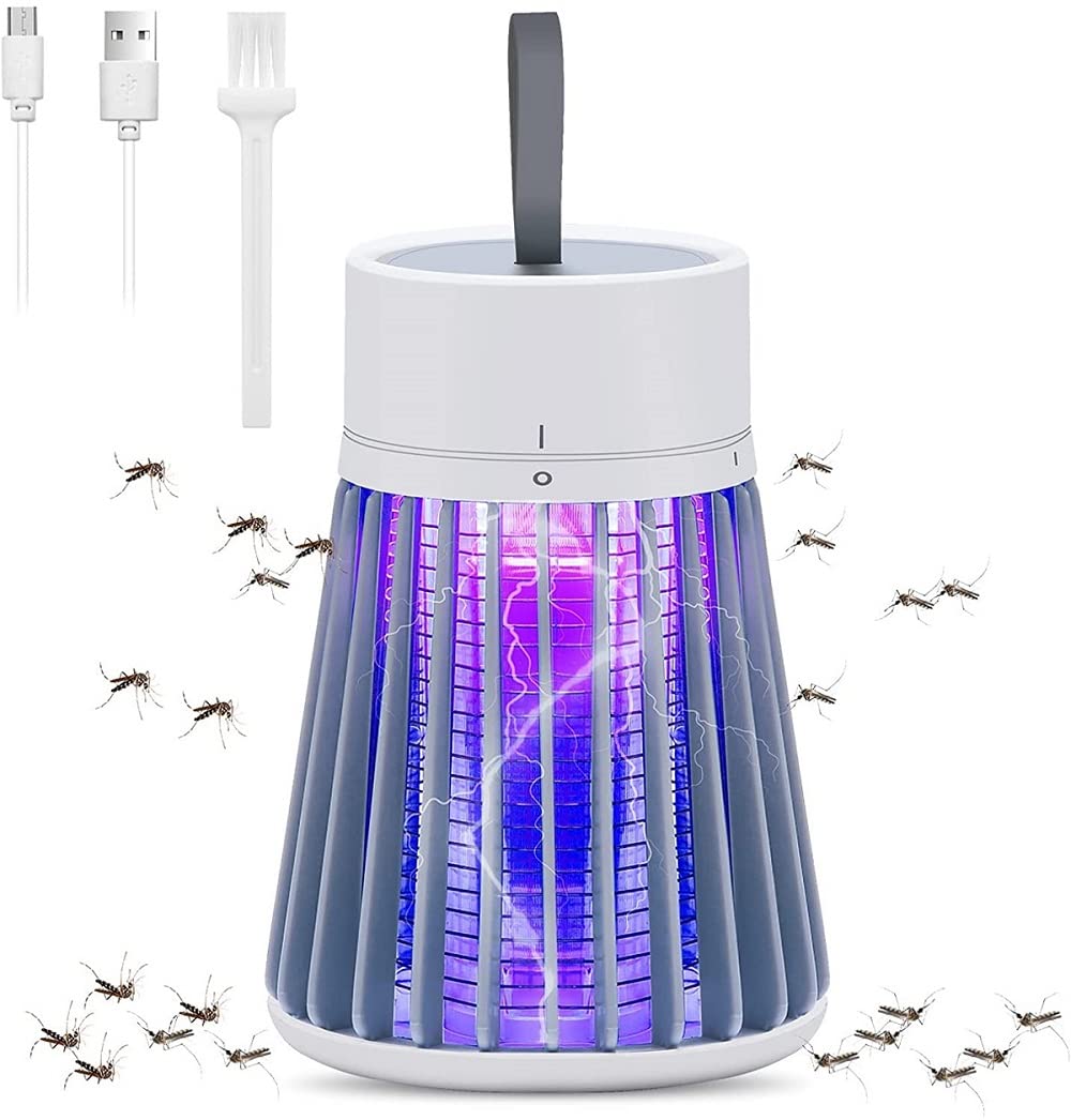 Electronic Mosquito Killer Mosquito Killer lamp for Home Powered Electronic Indoor Insect Trap: Eco-Friendly Electronic UV LED Mosquito Killer for Bug, Fruit Fly, Gnat, UV Light Lamp-image-40