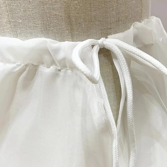 Crinoline Petticoat with Hoops | Underskirt for Girls' Long Dresses | Petticoat skirt for girls4