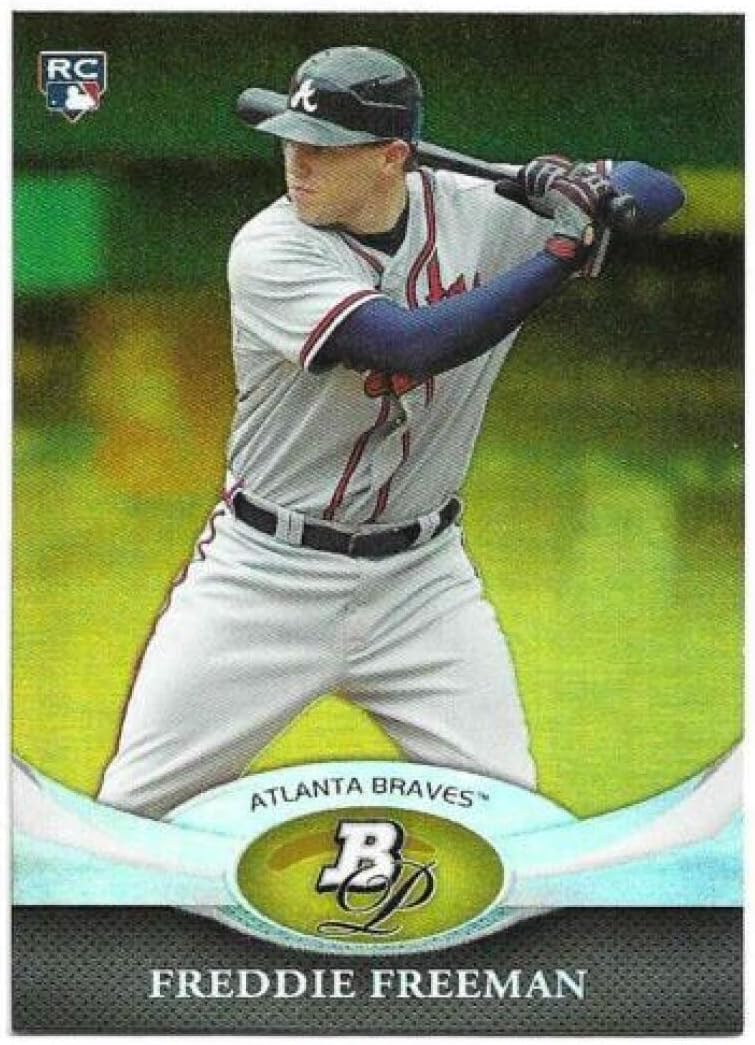 2011 Bowman Platinum Gold #57 Freddie Freeman RC - Rookie Card Atlanta Braves Baseball NM-MT