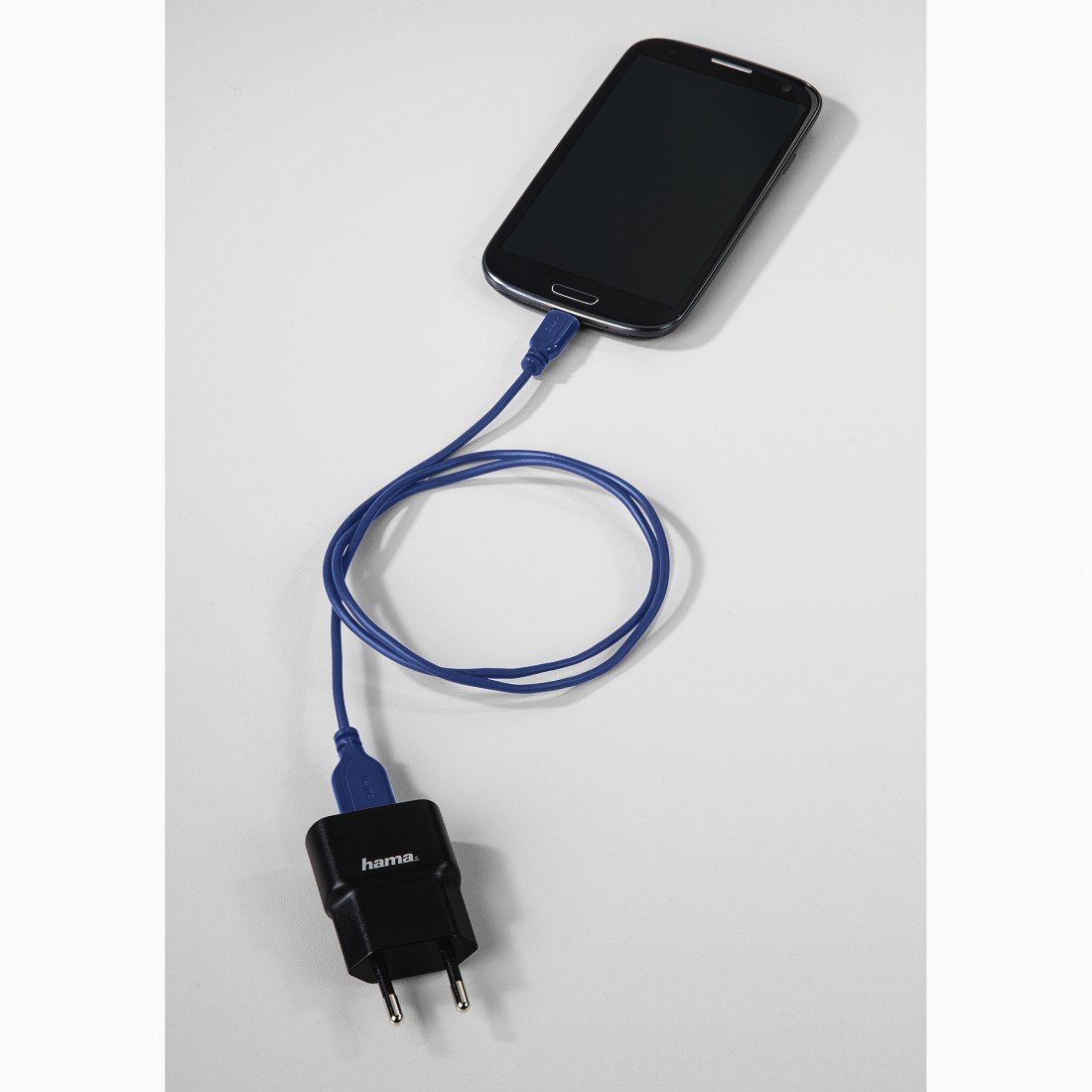 Hama USB-C - USB-A 0.75 Metre USB Kablo, Mavi