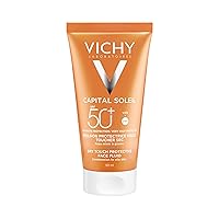 Vichy Capital Soleil, Emulsione Viso Anti-Lucidità SPF 50+