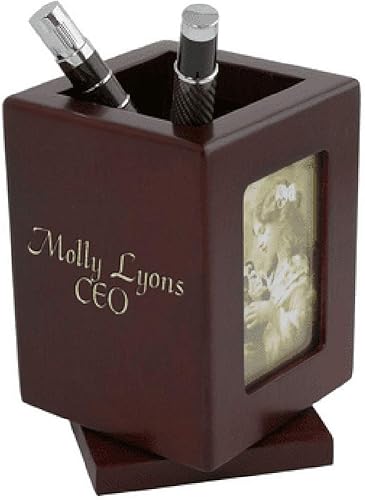 Marco de fotos personalizado para bolígrafo y vaso para lápices