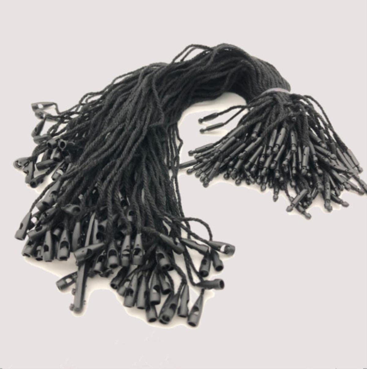 Cordes en coton noir cordon de sac accessoires vêtements bricolage