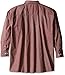 Wrangler Men's Big-Tall George Strait One Pocket Long Sleeve Burgundy Woven Shirt