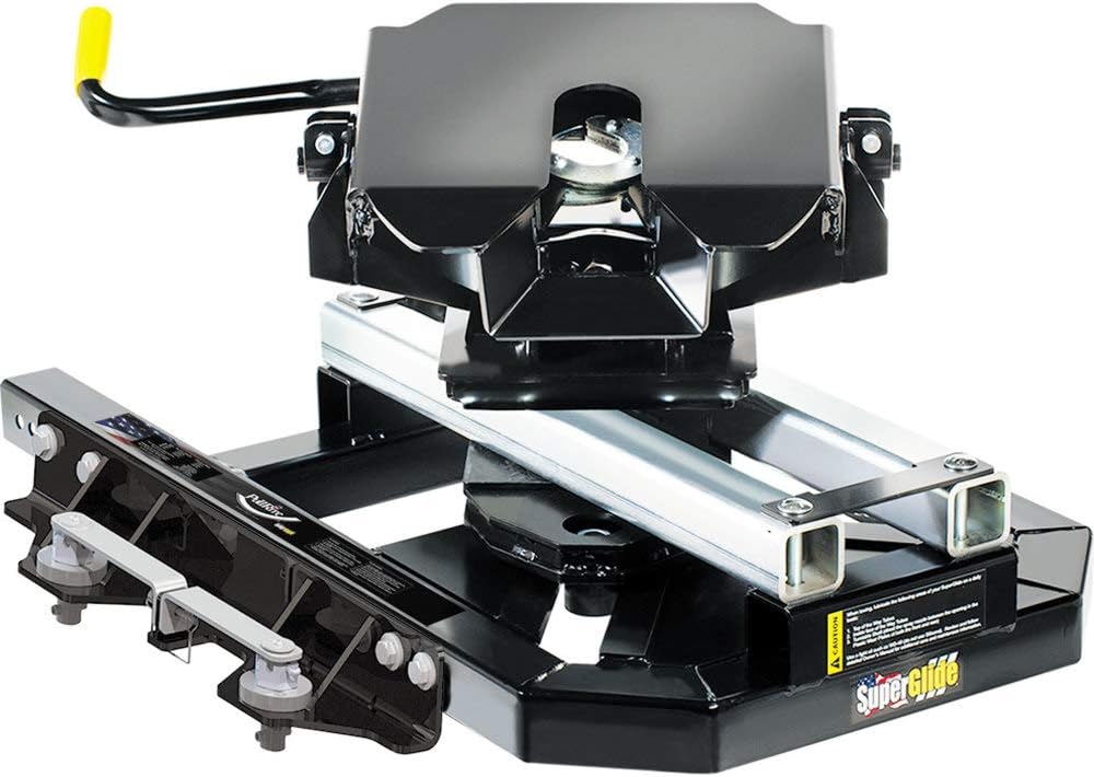 PULLRITE 2714 OE Puck Series 16K SuperGlide Hitch for Ford, Black, Standard