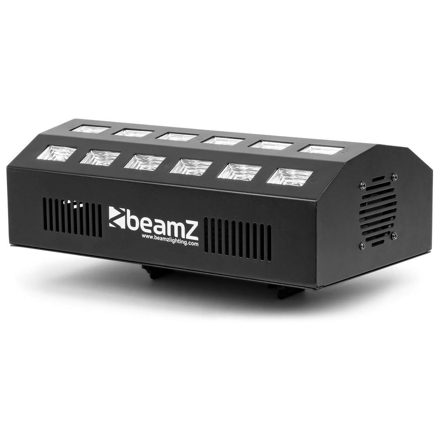 BeamZ Strobe LED UV BUV463-24 LED UV, Puissance 3 Watts, Mode DMX 7 Canaux ou Mode Auto, Shows Préprogrammés, Mode Audio, Idéal pour Soirée à Thème