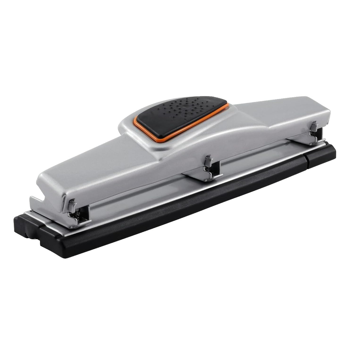 Office Depot® Brand 3-Hole Paper Punch, 10-Sheet Capacity, Silver