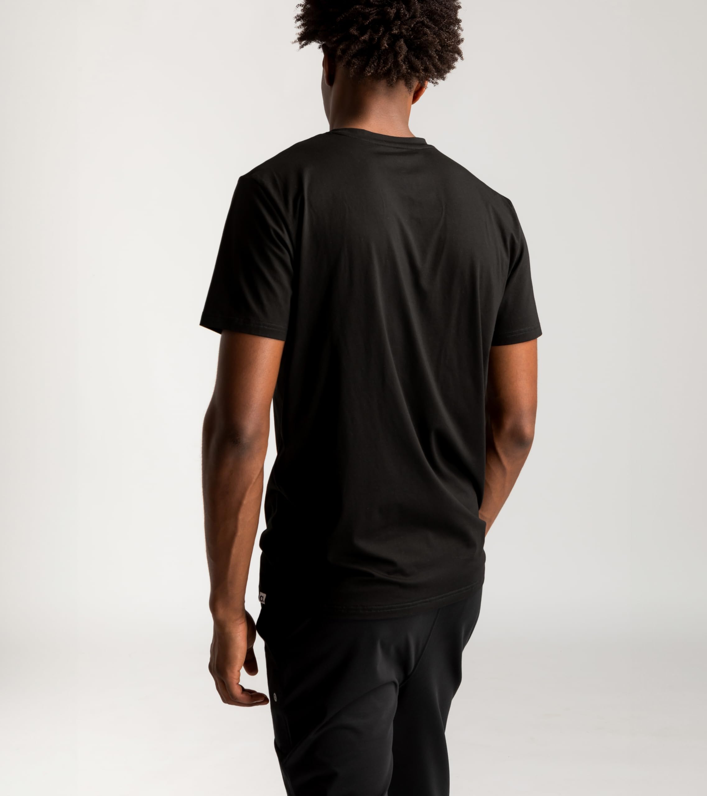T-Shirt Basica a Manica Corta con Girocollo per Uomo, T-Shirt Essenziale in Cotone a vestibilità Comoda per Corsa, Palestra, Allenamenti, e Relax