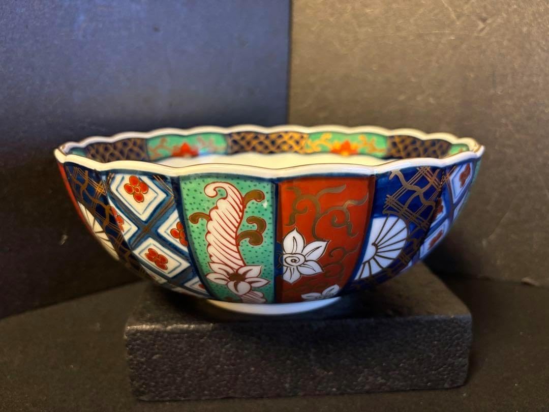 有田焼 葵窯 琳派 古伊万里様式 金彩 大鉢 有田焼 葵窯 琳派 古伊万里