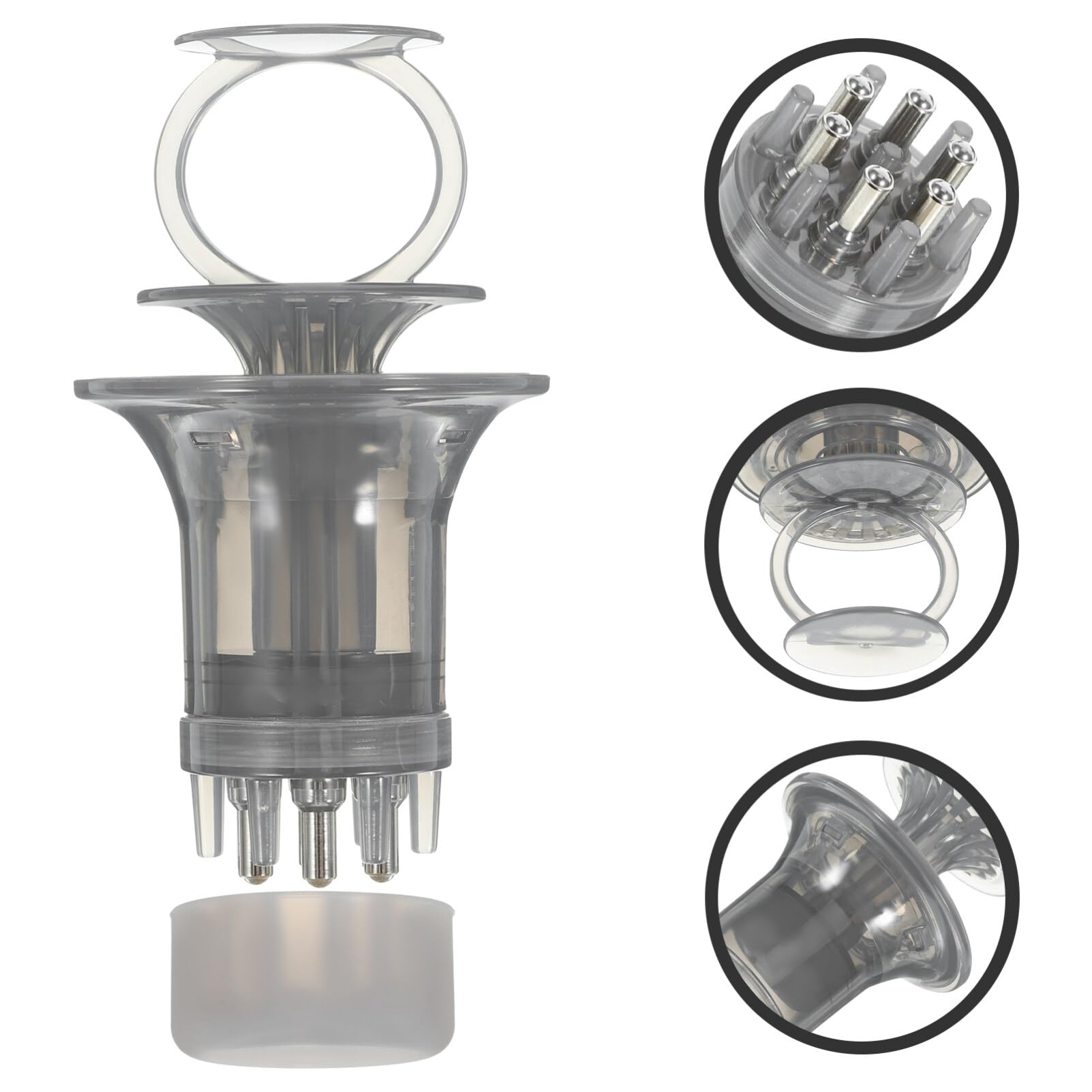 NOLITOY Scalp Oil Massager Portable Hair Oil Root Comb Applicator Scalp Care Gel Applicator