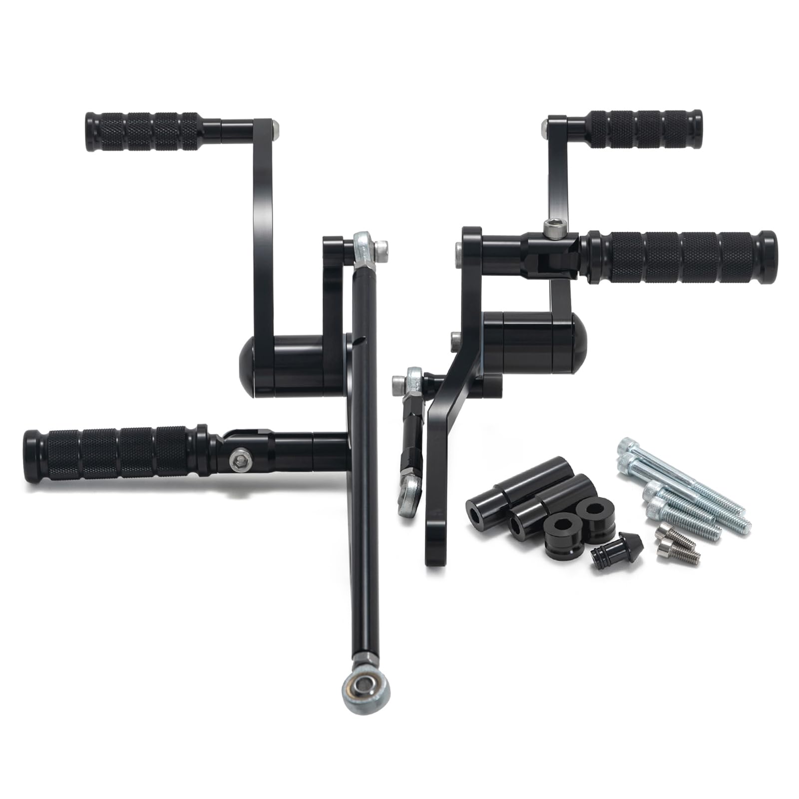 TOFR CNC Aluminum Forward Controls Footpegs for Harley Softail Street Bob FXBB Low Rider FXLR 2018-2024 Softail Standard FXST 2020-2024