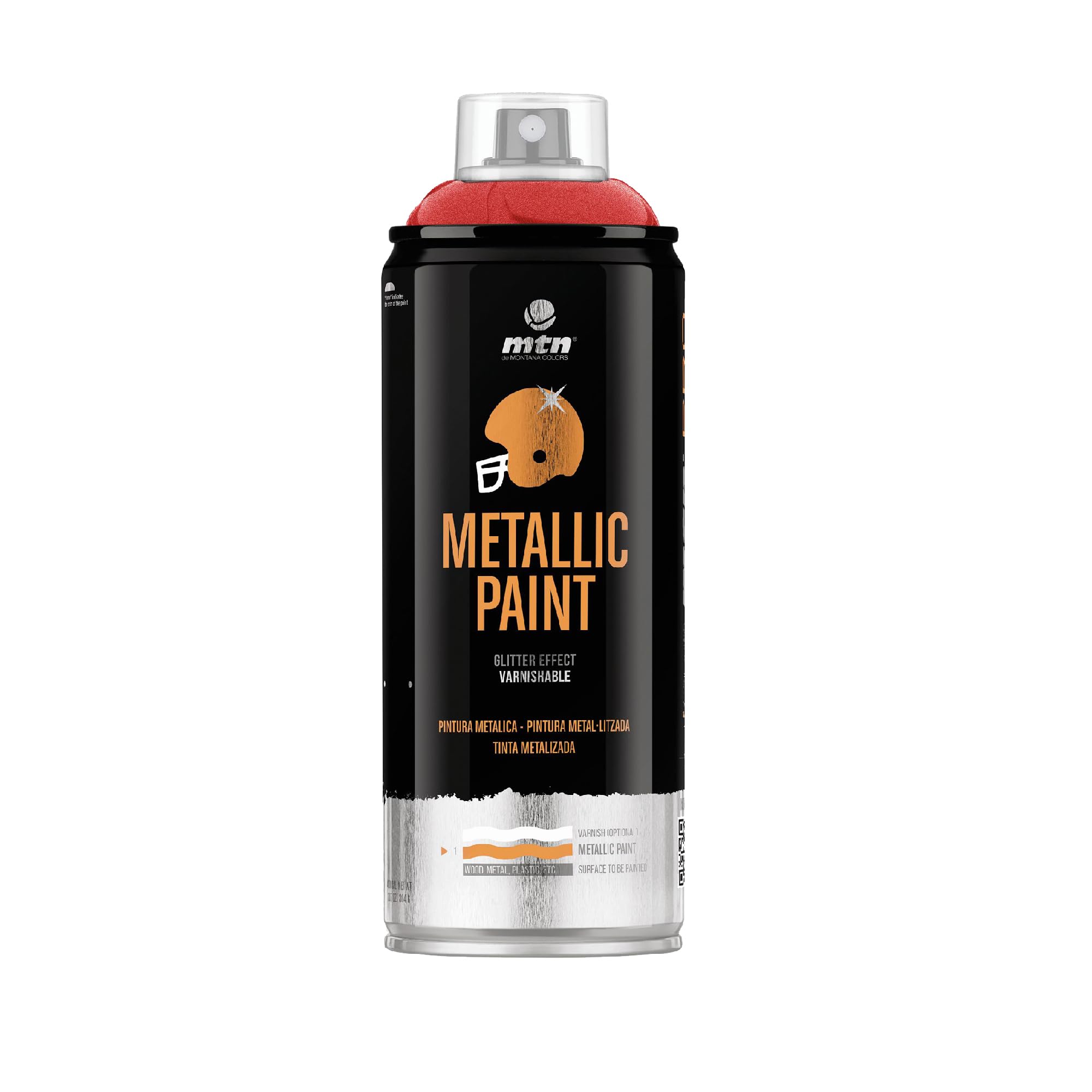 Montana Colors ex014pr3032 Spray, Red, 400 ml