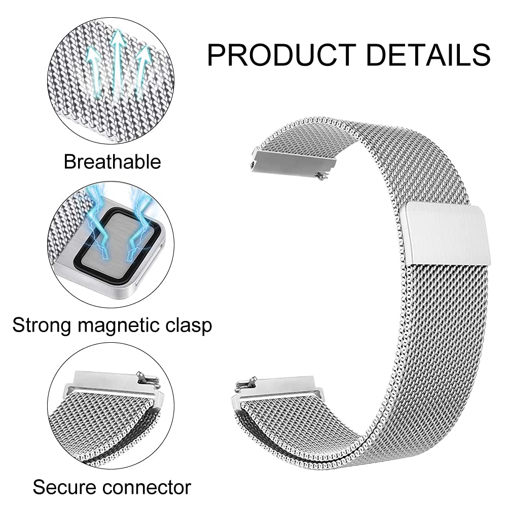 Syxinn 20mm Cinturino Pelle per Amazfit GTS 2 Mini/GTS 2/GTS 2e, Amazfit GTS 4/GTS 4 Mini/GTS 3/3 Mini Cinturino Bracciale Amazfit Bip 3/Bip 3 Pro/ Bip S/Bip Lite/Amazfit Pop/Pop Pro per Donne Uomini