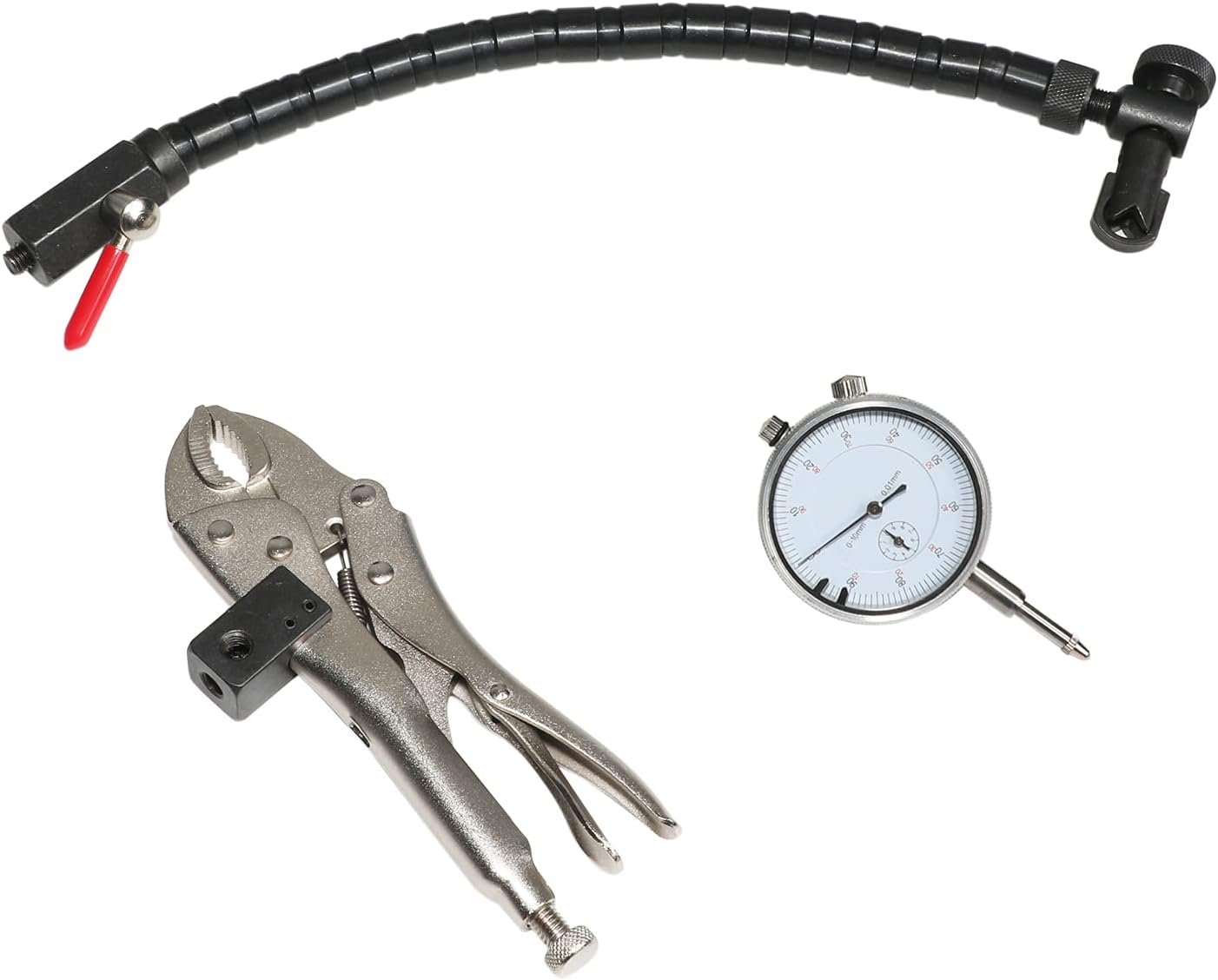 Brake Rotor Ball Joint Dial Indicator Arm Clamp Locking Vise Disc