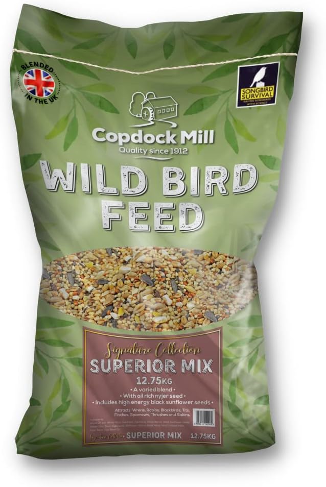 Copdock Mill Wheat Free Wild Bird Seed 20kg Deters Pigeons All Year