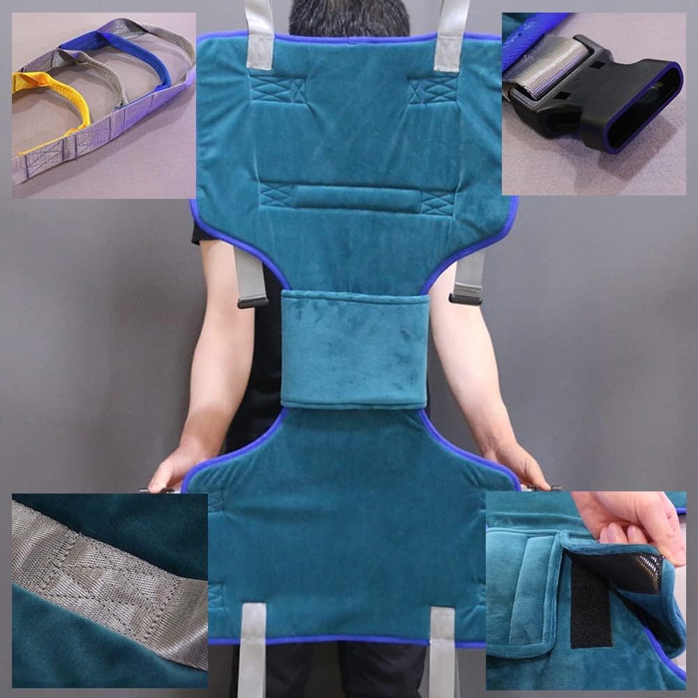 Cinturón De Transferencia De Elevación, Arnés De Elevación De Paciente De Cuerpo Completo, Grúa De Paciente para Enfermería, Ancianos, Discapacitados