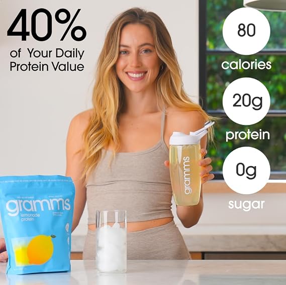 GRAMMS Clear Protein Packets 20G Protein Sample Packets Variety Flavors