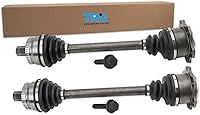 Vista 126 de TRQ Juego de conjunto de eje de transmisión CV delantero para conductor y pasajero, 2 piezas, compatible con Ford Explorer 4WD 95-01, Explorer AWD