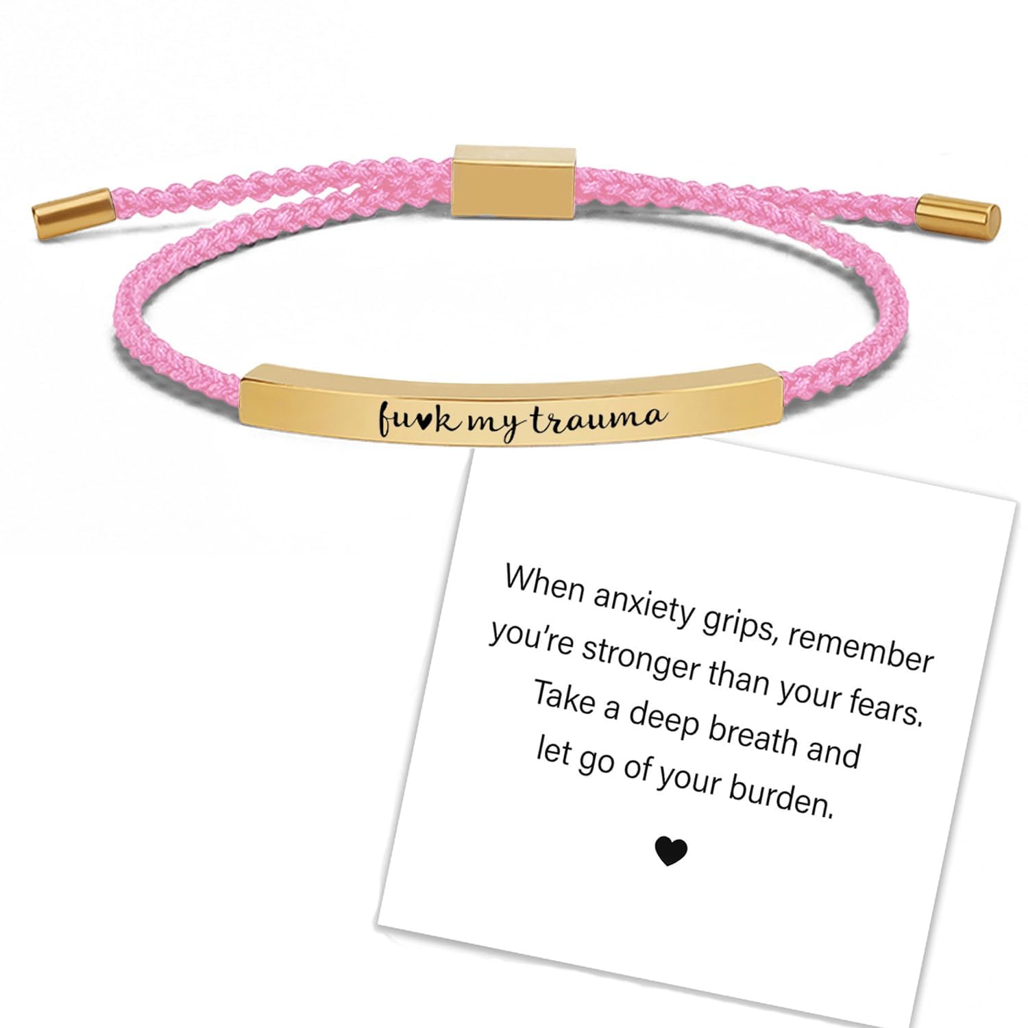 LIU JUN Let Them Bracelet for Women, Adjustable Braided Stainless Steel Engraving Inspirational Let Them Bracelet Gifts Jewelry