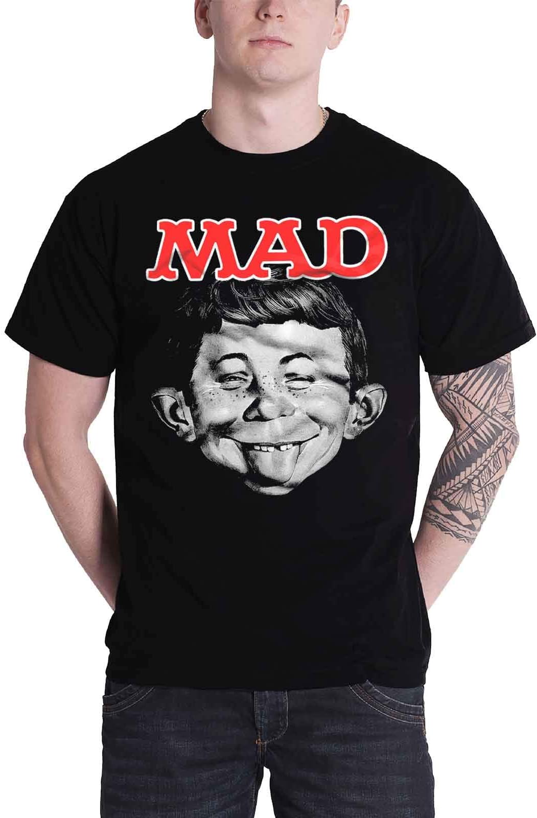 T Shirt Alfred Official Mens Black