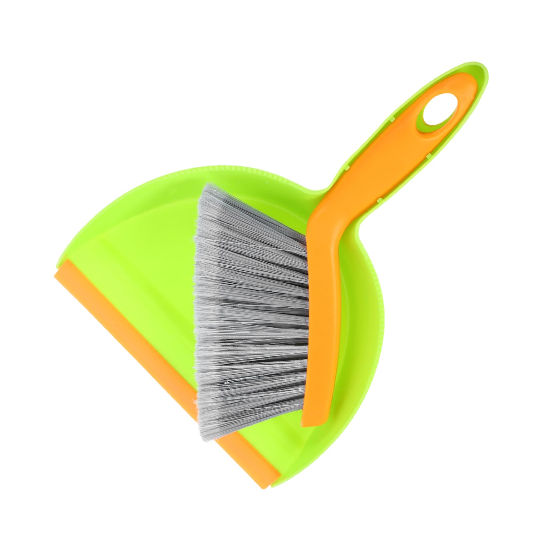 Gogogmee 1 Set Dustpan and Small Cleaning Brush Car Vent Cleaner Small Brush Hand Broom Car Cleaning Brush Pp