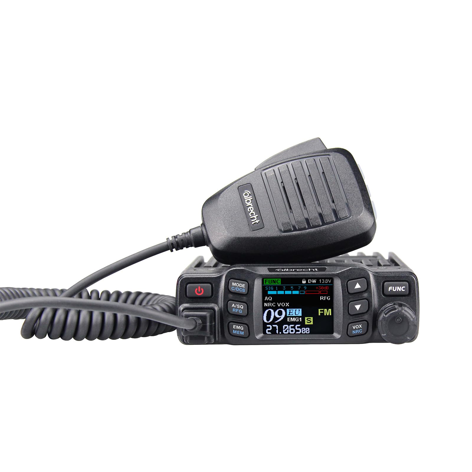 Albrecht Mini SSB CB-Funkgerät – Kompaktes AM/FM/SSB Funkgerät mit 12 Watt