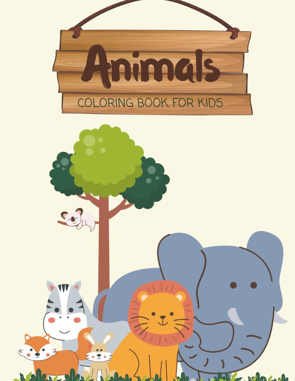 ABC Animals Coloring Book for Kids: Learn Letters from A to Z with Cute Animals | Fun & Educational Coloring Book for Toddlers and Preschool Kids