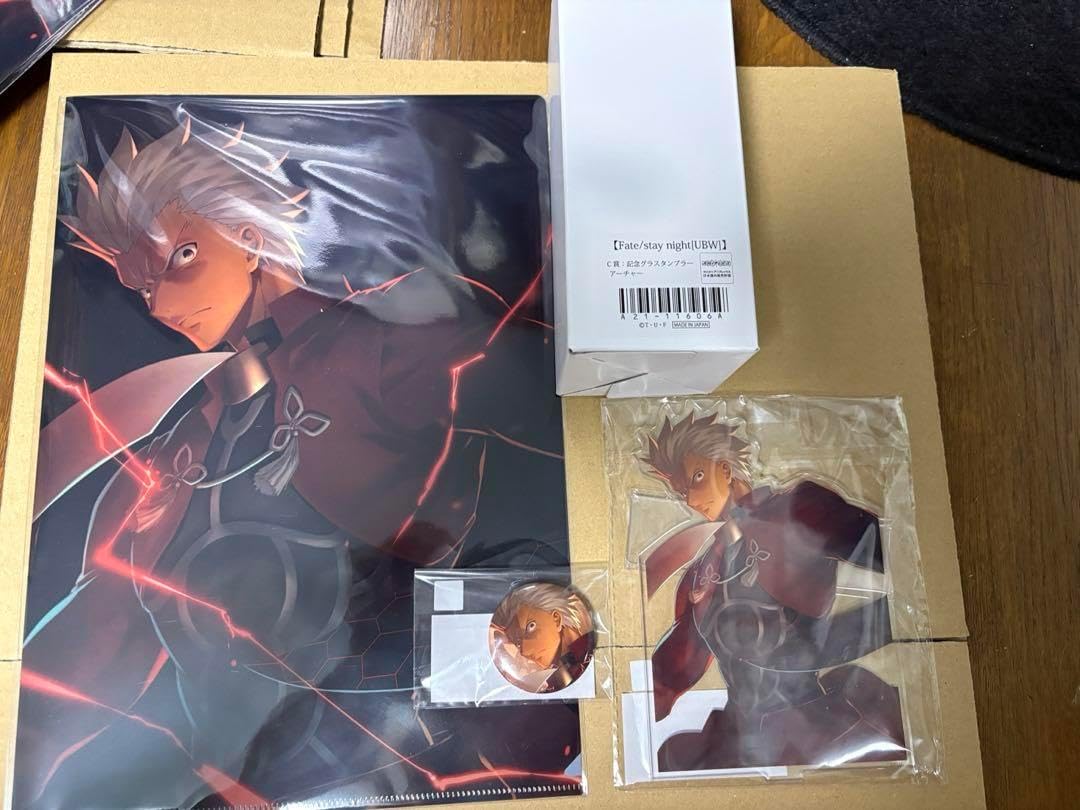 UBW webshop くじ アーチャー アニメ「Fate/UBW」10周年グッズ＆くじが