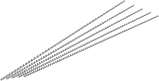 sourcing map 5Pcs M3 x 250mm Fully Threaded Rod 304 Stainless Steel Right Hand Threads,M3-0.5 Thread Pitch