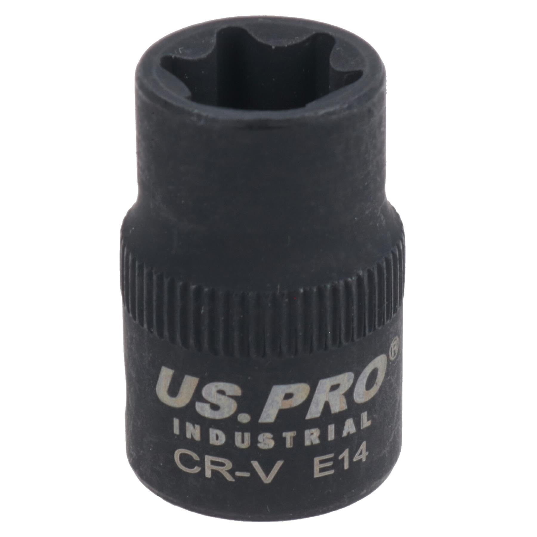 AB Tools E14 Female Impacted Impact Torx Star E Socket 3/8In Drive Shallow from B&Q