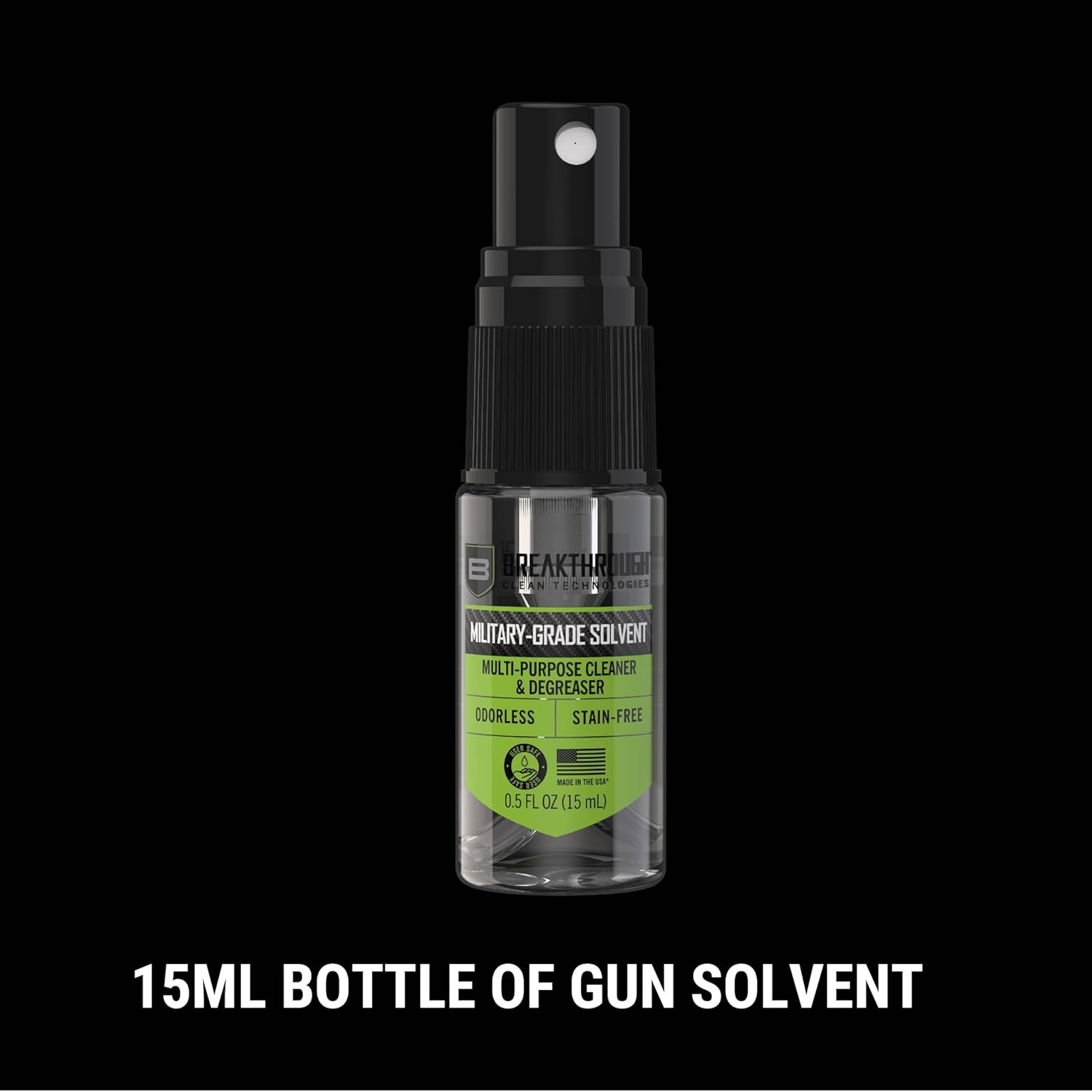 Breakthrough Clean Technologies Cable Pull-Through Cleaning Kit, .223, .30 Caliber & 9mm, Black/Gray