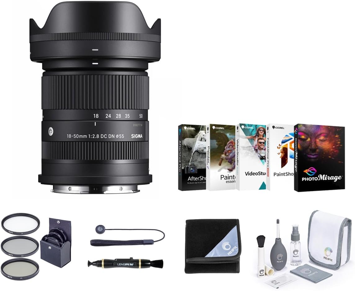 Sigma 18-50mm f/2.8 DC DN Contemporary Lens for Sony E