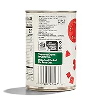 Vista 2 de 365 By Whole Foods Market, Tomates orgánicos en cubitos, 14.5 onzas