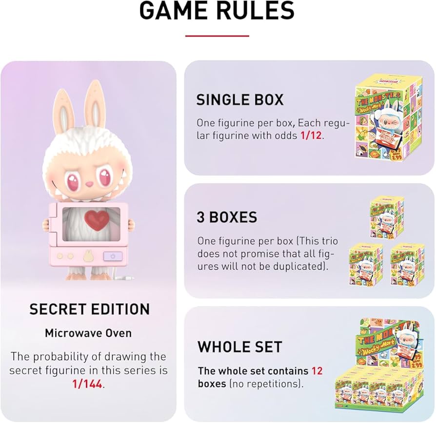 Amazon | POP MART THE MONSTERS Wacky Mart シリーズ 【アソート