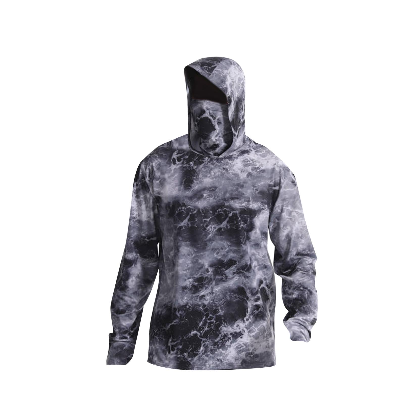 atorse ATORSE™ Men's Sun Protection Hoodie Shirt Thin Fishing Shirt for Golf Summer Cycling L-picture-35