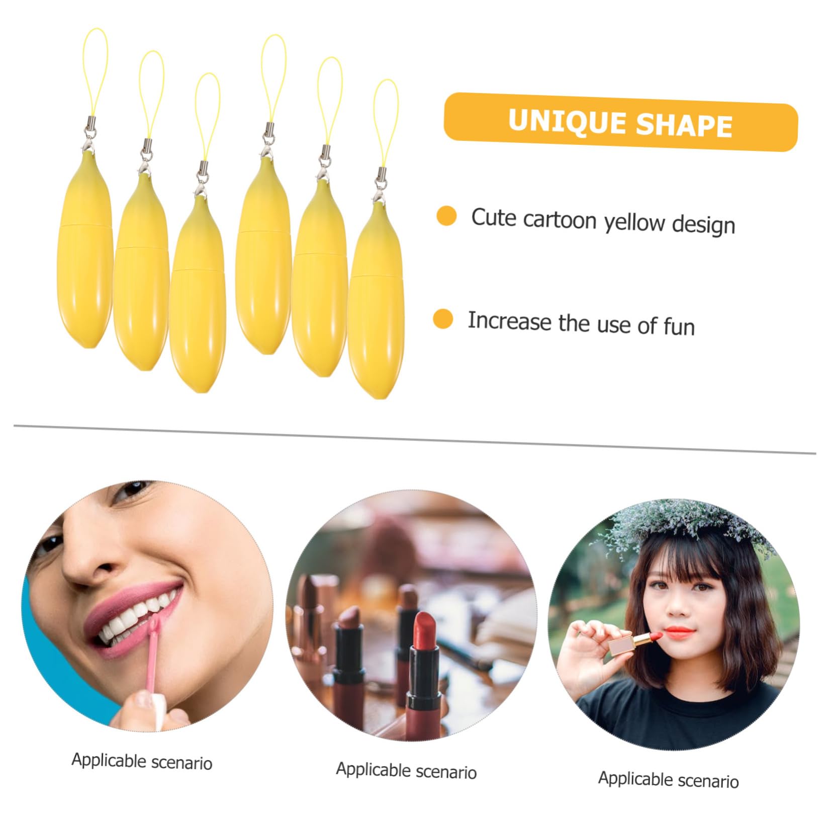 Beaupretty 5 Series Bálsamo Labial Brillante Brillo De Labios A Granel Pequeño Nezeni Cosmetics Balsamo Labial Pequeñas Botellas De Brillo De Labios Tubos Cosméticos El Plastico 6 Piezas X 5