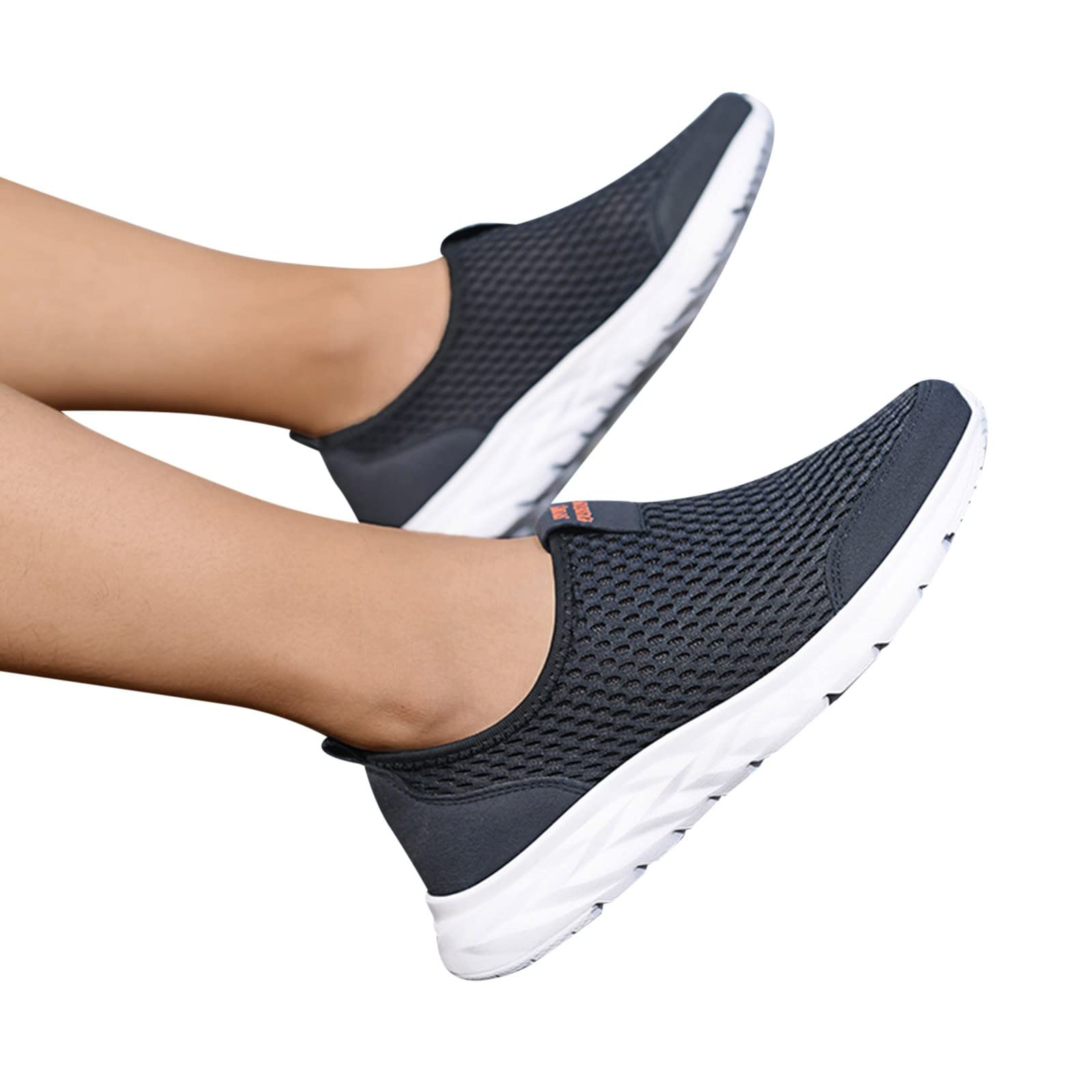 Scarpe casual senza lacci, traspiranti, scarpe estive in rete, comode scarpe da corsa, antiscivolo, per attività all'aria aperta, casual, da trekking, sportive, da jogging