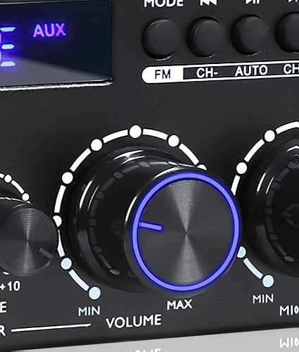 Amazon.com: Joengoep BT-398A Stereo Audio Amplifier, Receiver for