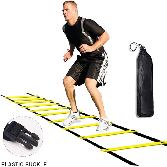 Kxuhivc Agility Ladder Speed Agility Training Ladders with