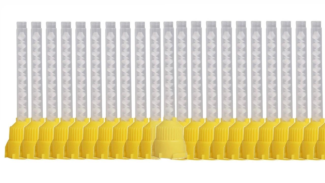 ADDLER Dental Yellow Mixing Tips Pack of 50pcs.