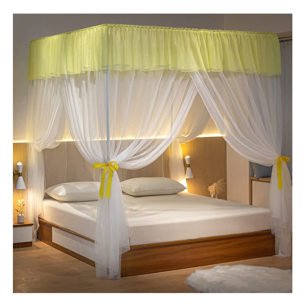 Auvent de lit de chambre de princesse contre les moustiques de l'été