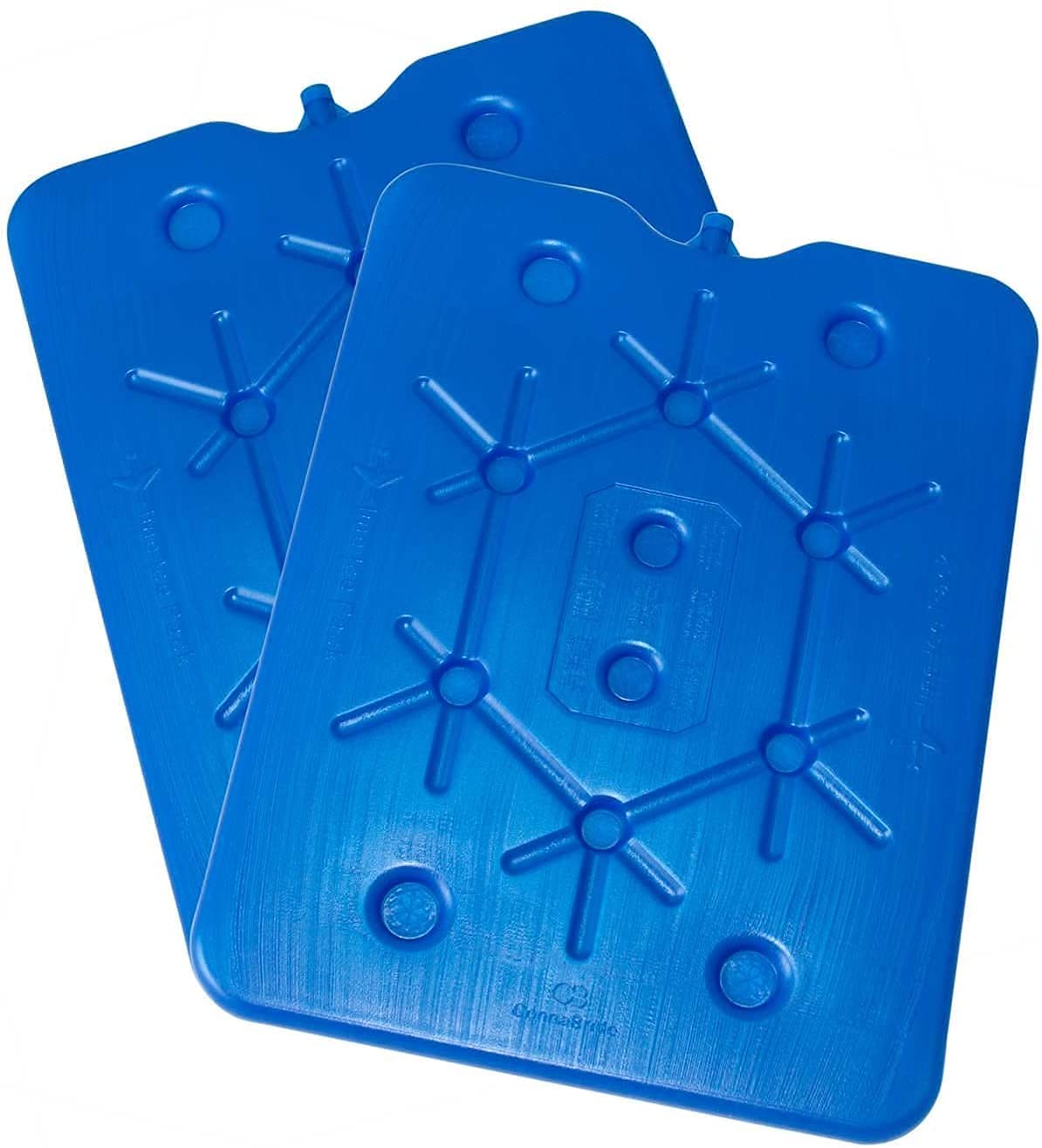 VIRSUS Accumulatore di Freddo, 2 Pezzi di mattonelle da 400ml ciascuna di Ghiaccio per contenitori e Borse Termiche di Colore Blu, tavolette Ghiaccio, icepack refrigerante
