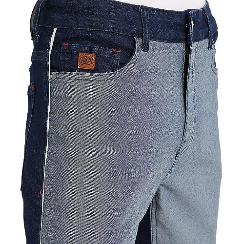 Image of Campus Sutra Men's Mid Rise Regular Fit Jeans