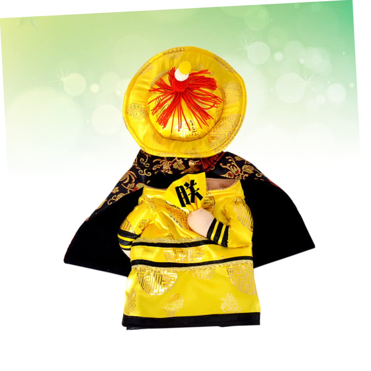 FOMIYES 3stücke Funny Standing Pet Costume Chinesischer Cosplay Anzug Für Kleine Hunde s Lustige Tierbekleidung Für Partys Und Besondere Anlässe Und Einfach Anzuziehen