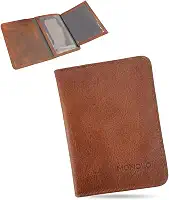 Carteira Porta Cartão Masculina Couro Legítimo Slim RG CNH MONOLO