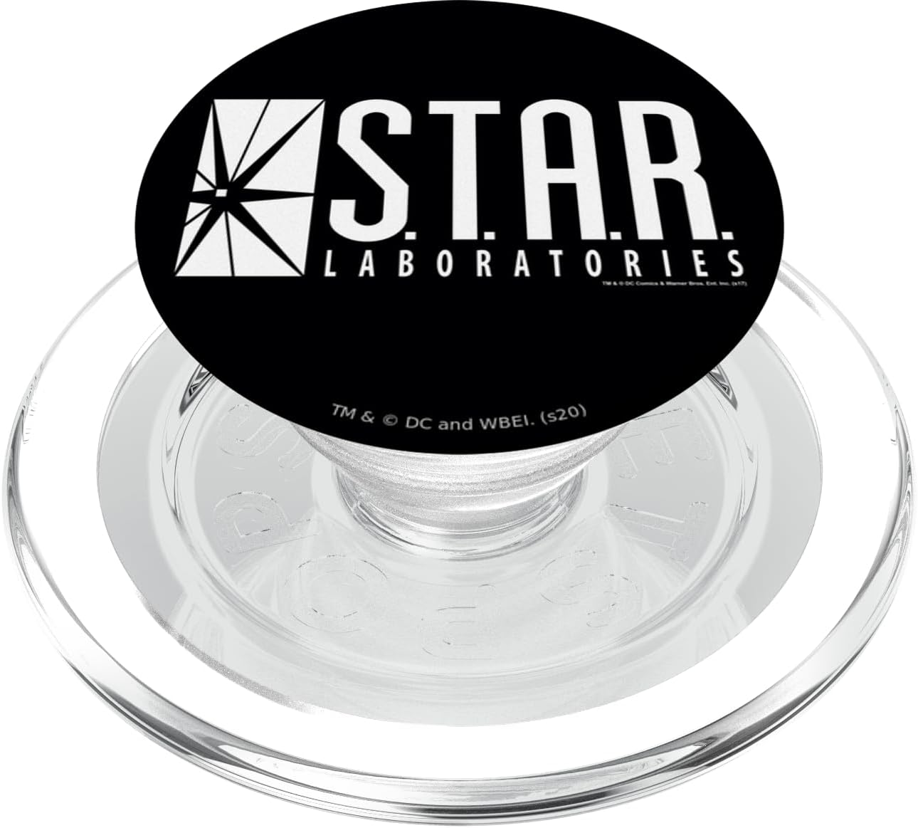 The Flash: TV Series S.T.A.R. Labs Logo PopSockets MagSafe PopGrip for iPhone