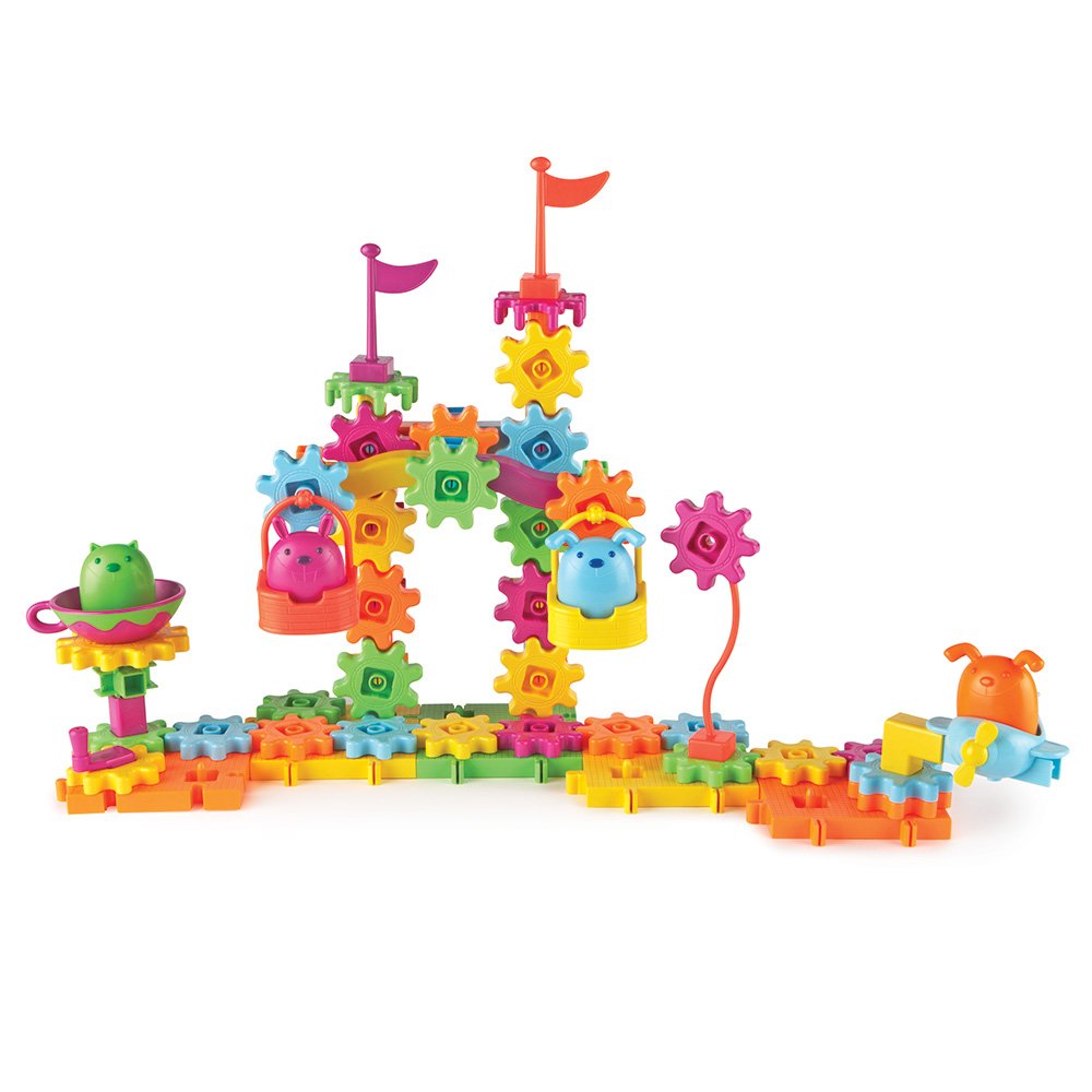 Set de construcción del parque de atracciones para mascotas de Gears! Gears! Gears! de Learning Resources