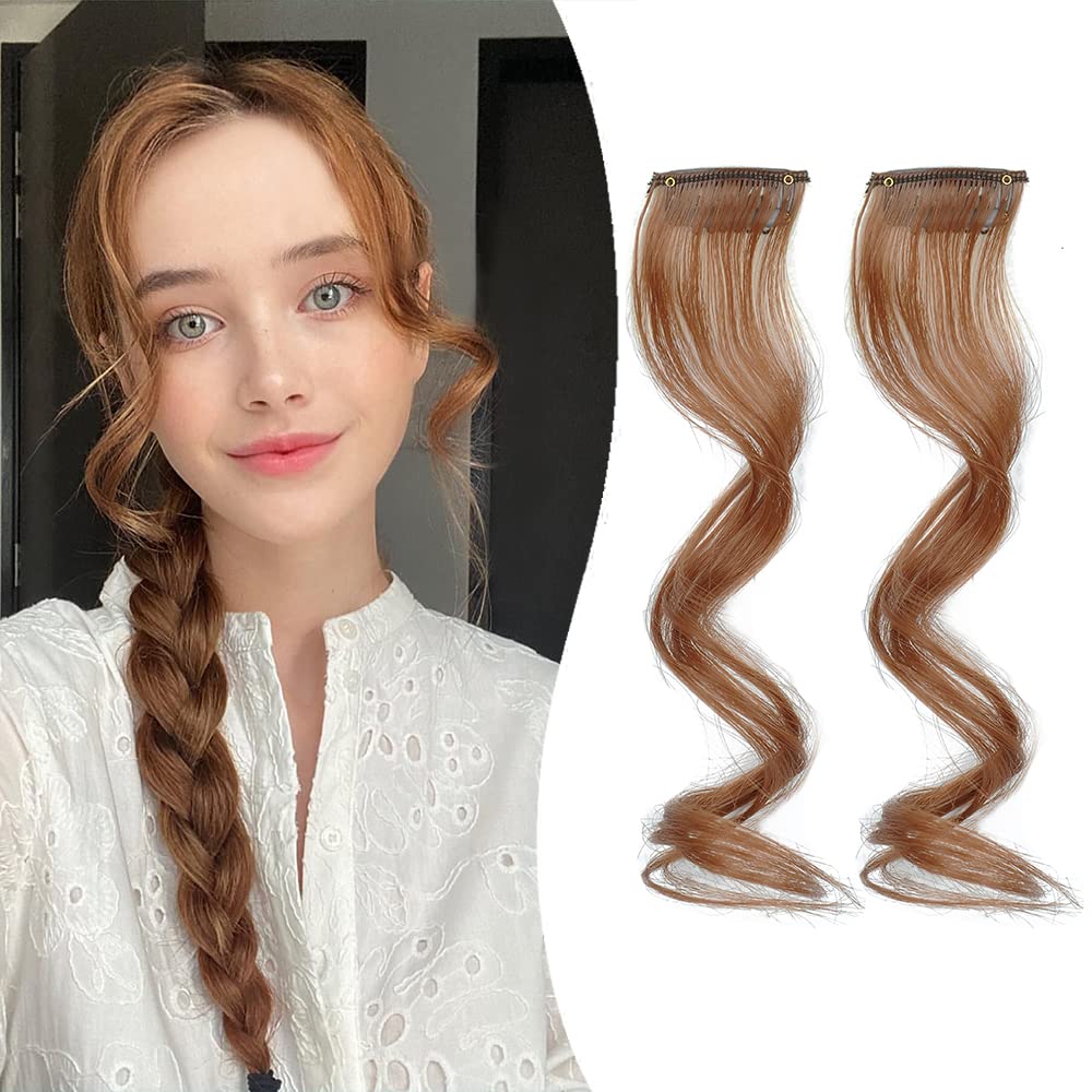 LE SECRET Bangs Hair Clip in Bangs 2pcs Side Bangs Clip on Fringe Bangs with